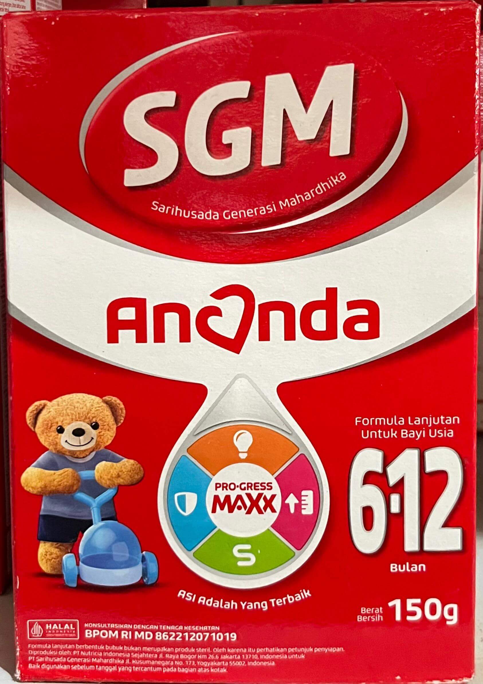 SGM Ananda 6-12 Bulan 150g