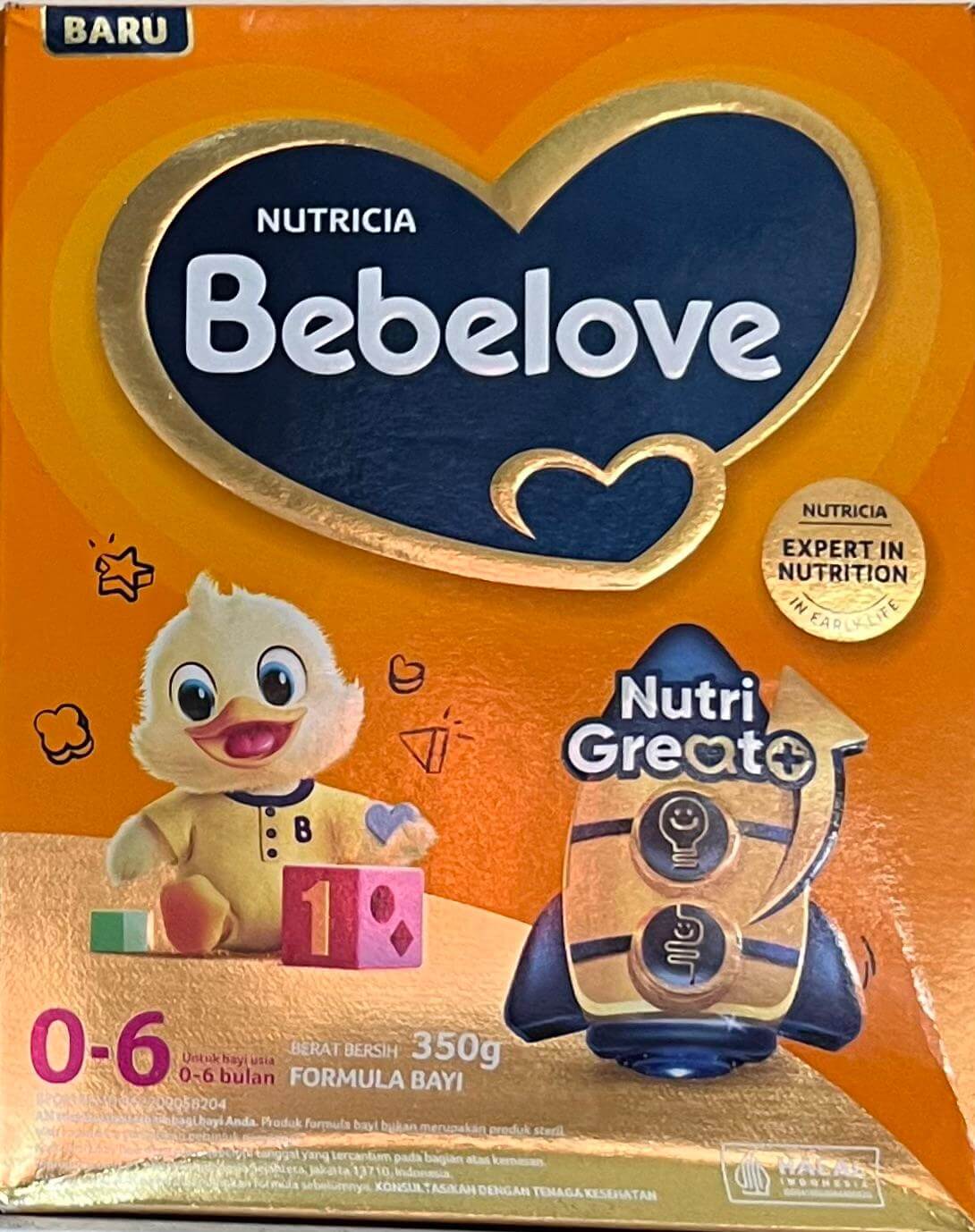 Bebelove 0-6 Bulan 350g