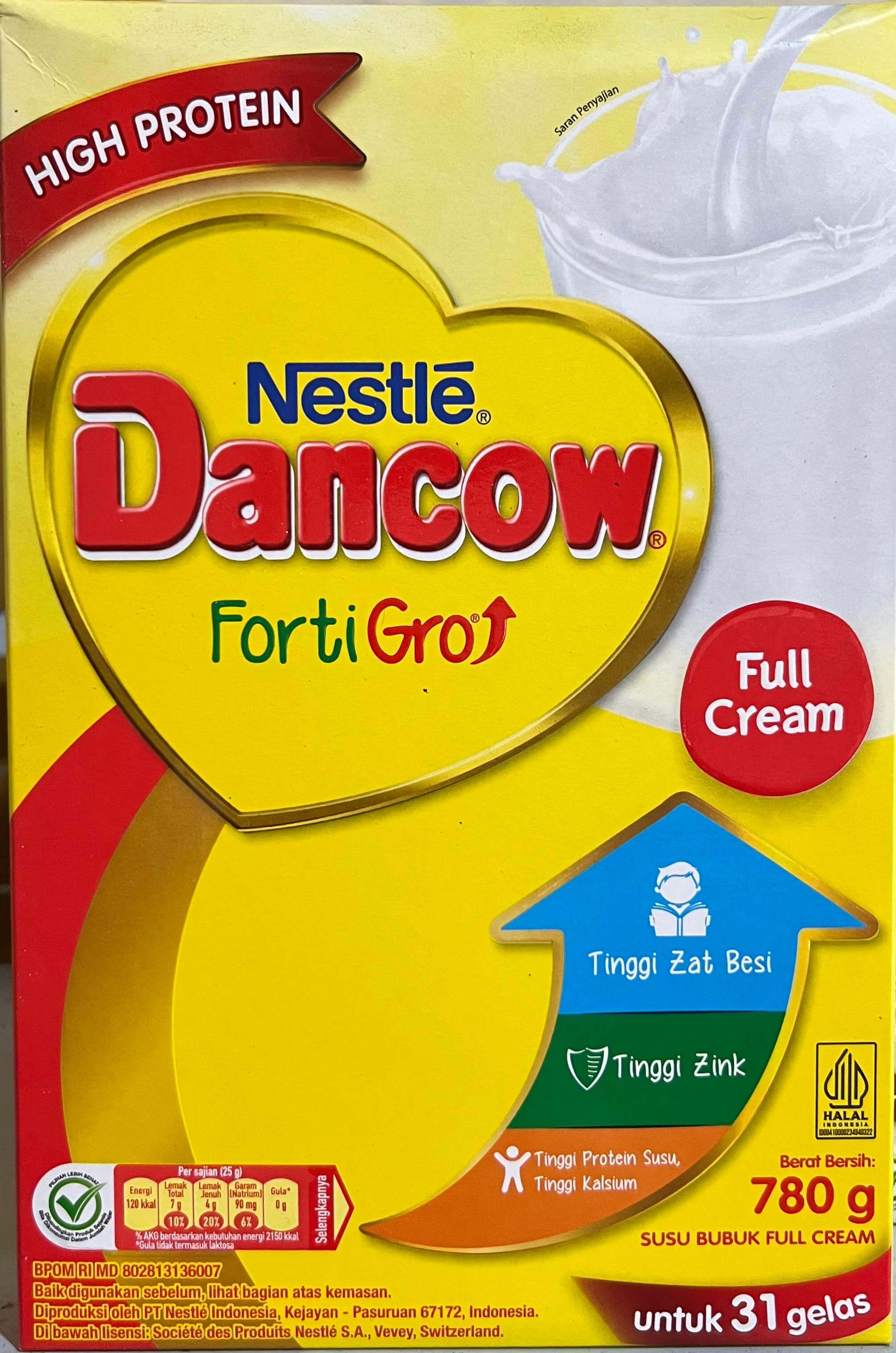 Dancow Full Cream 780g