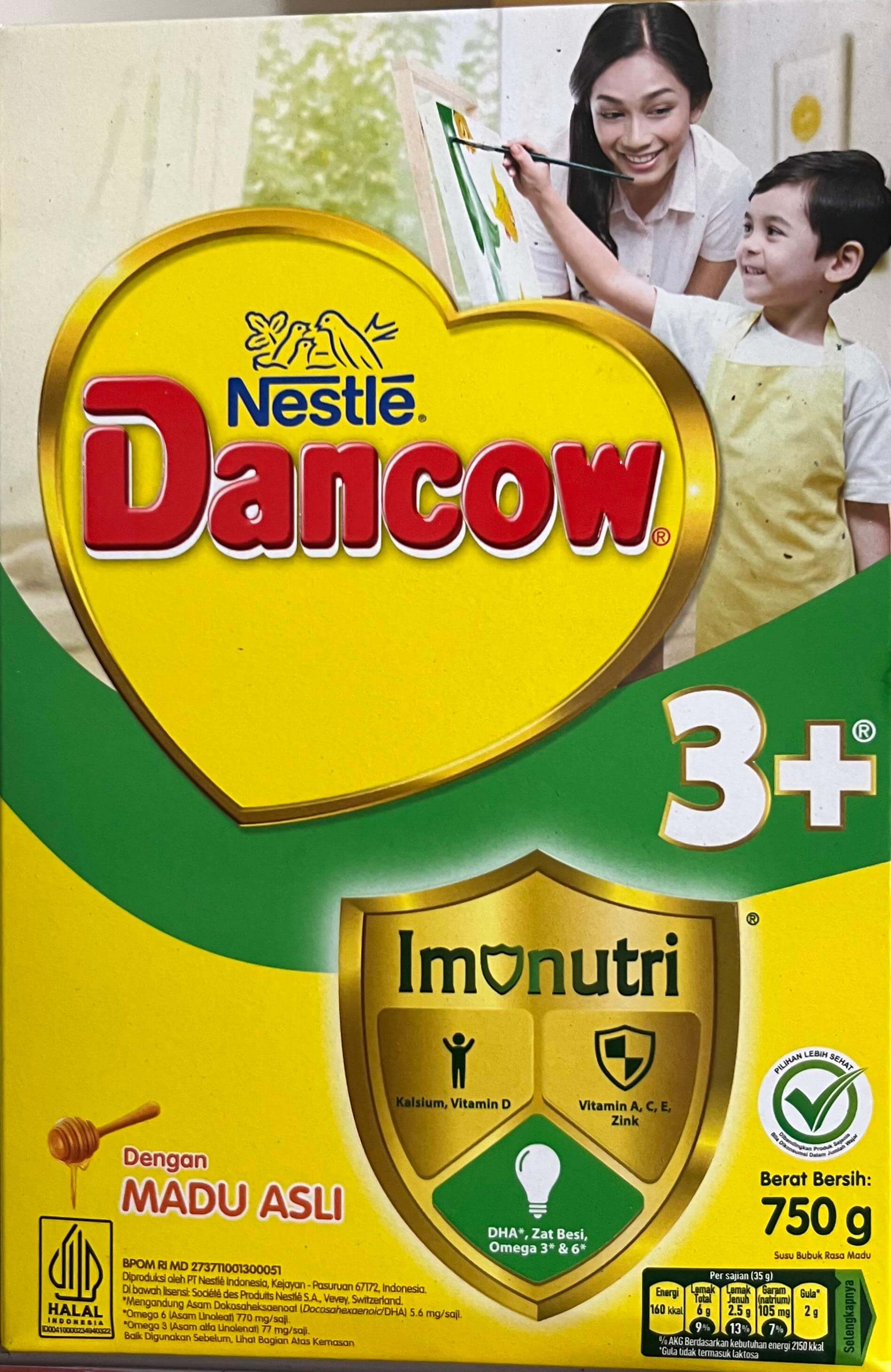 Dancow 3+ Rasa Madu 750g