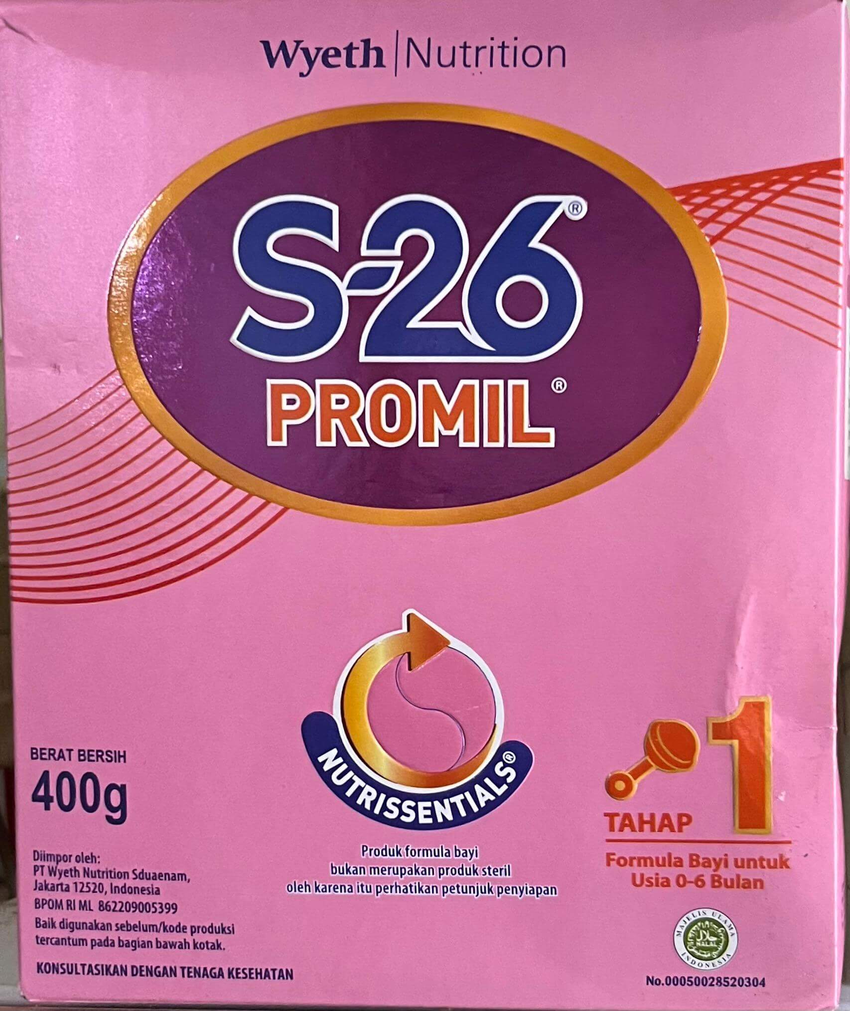 S-26 Promil [Tahap 1] 400g