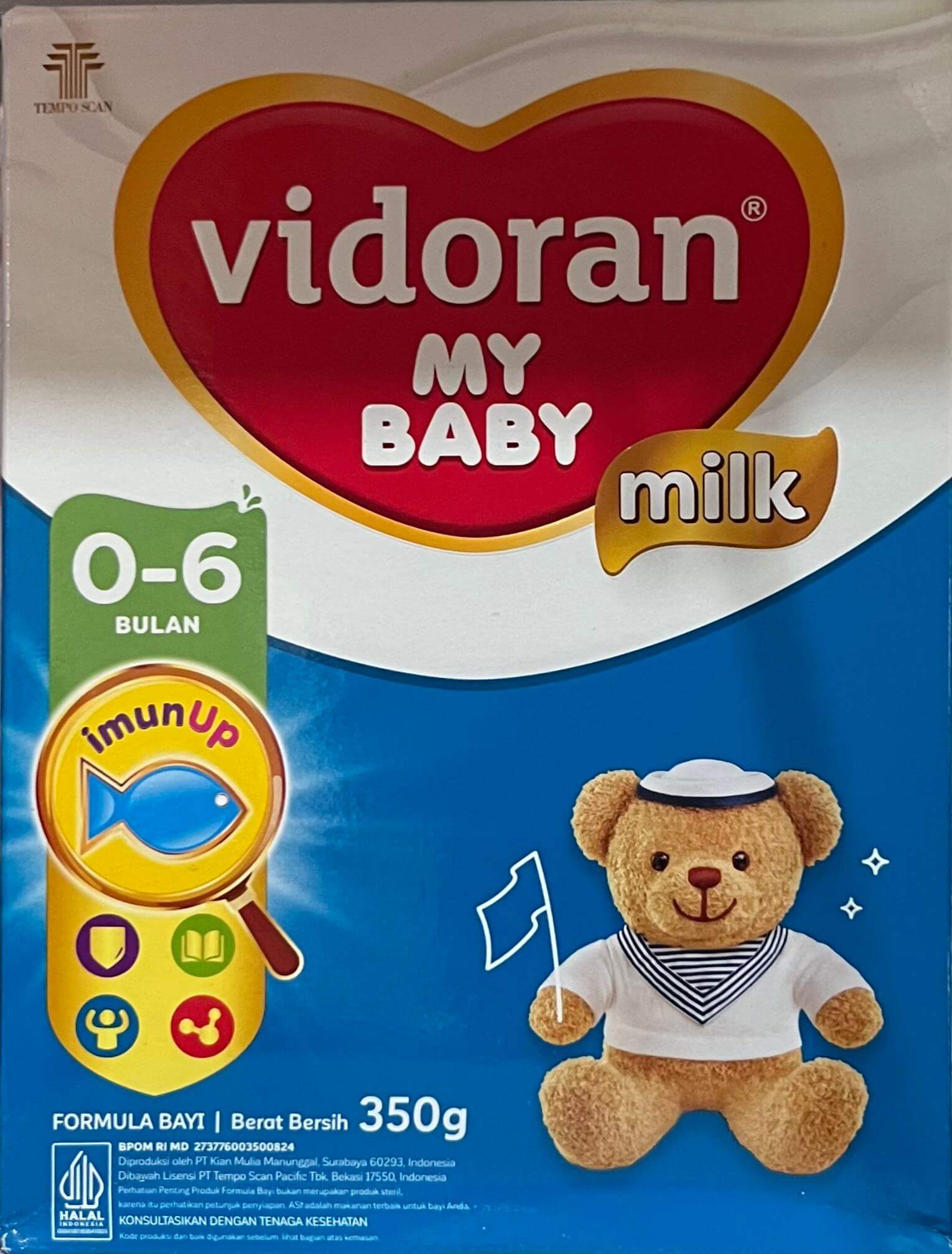 Vidoran 0-6 Bulan 350g