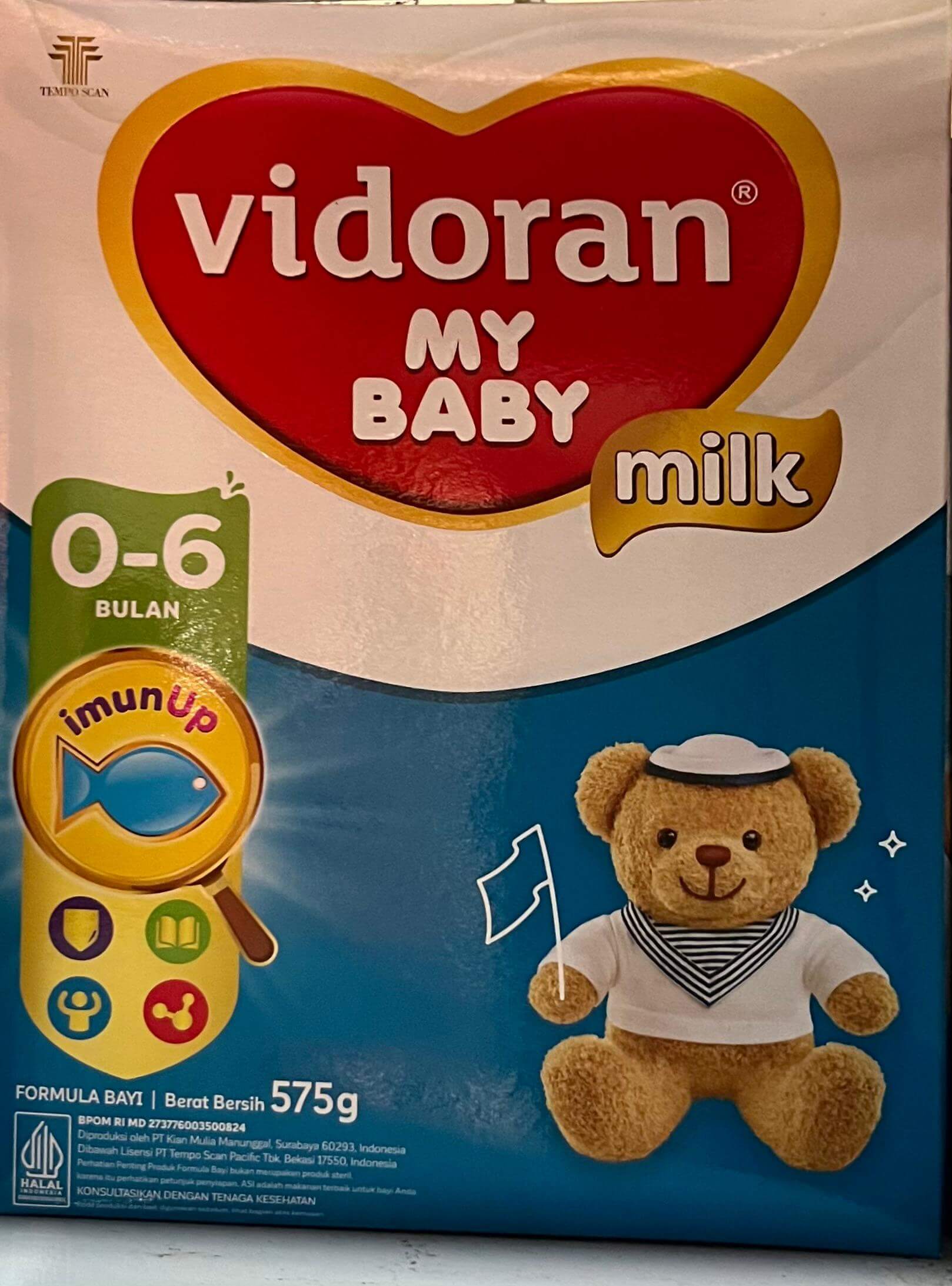 Vidoran 0-6 Bulan 575g